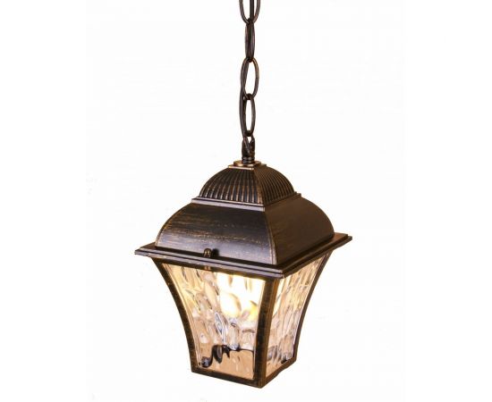 Садово-парковый светильник Elektrostandard Apus GL 1009H черное золото a043115 