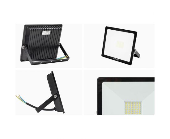 Светодиодный прожектор LED Apeyron 50Вт, 6500К, 4000 лм, IP65, smd, 171х151х25мм, черный / 05-40 – изображение 12