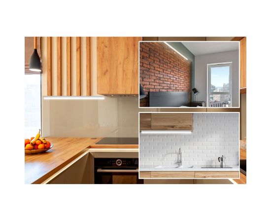 Светодиодный линейный светильник Apeyron touch сенсор, аналог Т5, 14Вт, 1190Лм, 4000к, ip20, 870x23x35мм, поликарбонат/ 30-05 – изображение 13