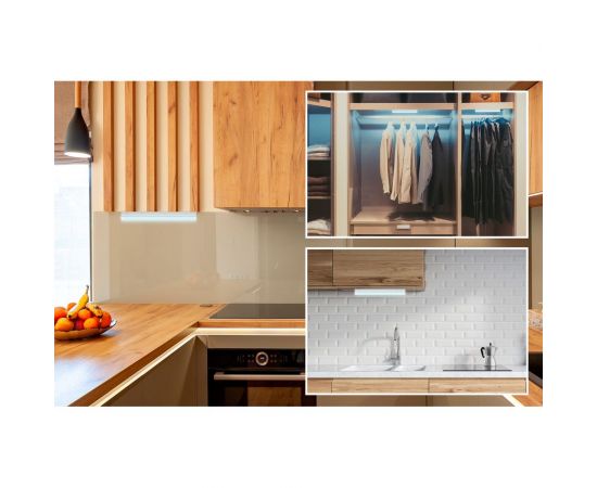 Светодиодный линейный светильник Apeyron touch сенсор, аналог Т5, 5Вт, 420Лм, 6500к, ip20, 305x23x35мм, поликарбонат/ 30-02 – изображение 13