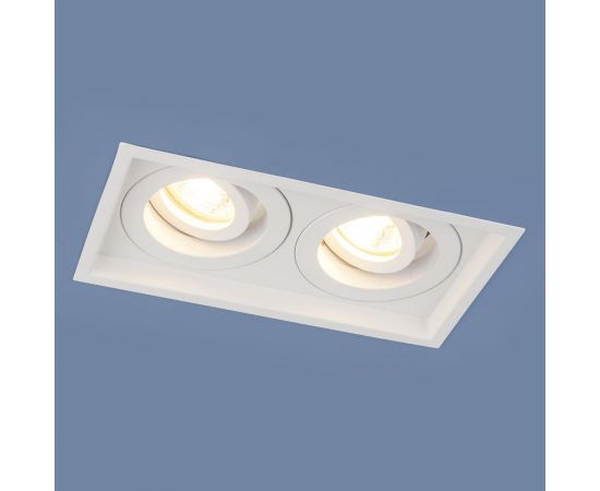 Встраиваемый светильник Elektrostandard 1071/2 MR16 WH белый a036504 – изображение 2