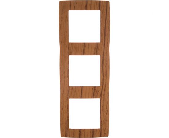 Рамка ЭРА 12500309 на 3 поста, дуб Б0014769 – изображение 2
