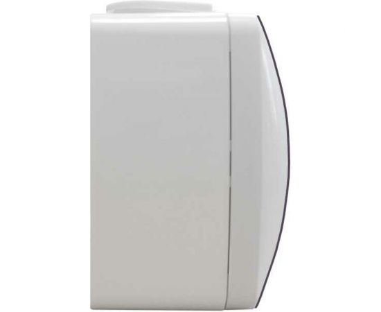 Двухместная розетка UNIVersal Клио с прозрачной крышкой, IP54, 16А, 220В, белая еврослот К2232 – изображение 2