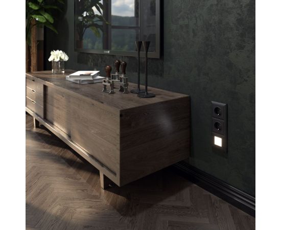 Рамка на 3 поста WERKEL Fiore черный матовый W0032208 a051026 – изображение 2