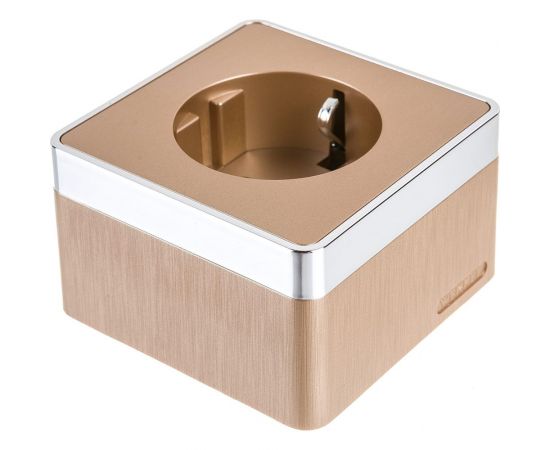 Розетка с заземлением WERKEL W5071010 Gallant шампань рифленый a051038 – изображение 3