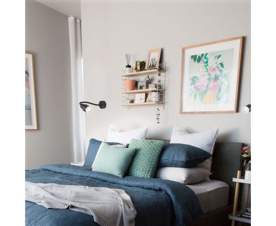 Настенный светодиодный светильник Elektrostandard Molly черный a043982 – изображение 3