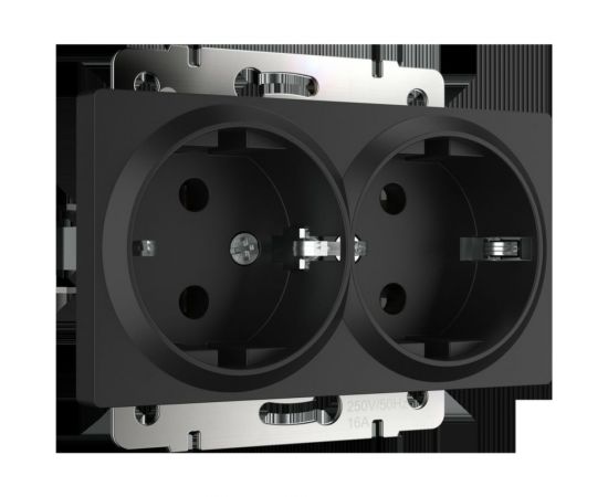 Двойная розетка с заземлением Werkel W1172008 a051623 – изображение 3