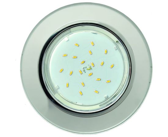 Светильник Ecola GX53 H4 LD5310 Glass стекло, круг, подсветка хром - хром зеркальный 38x126 SM53RNECH – изображение 3