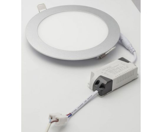 Светодиодная панель Apeyron встраиваемая круглая, 220В, 12Вт, алюминиевый корпус 06-14 – изображение 3