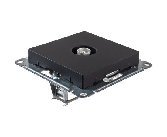 Антенная одиночная розетка Schneider Electric Atlas Design Карбон TV коннектор ATN001093 – изображение 3