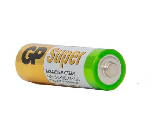 Алкалиновые батарейки GP Super Alkaline 15А АA - 16 шт. 15A8/8-2CRD16 – изображение 3