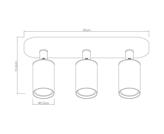 Спот AQUARIUS ARTE LAMP A3226PL-3BK – изображение 4