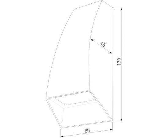 Садово-парковый светильник Elektrostandard 1016 TECHNO со светодиодами Серый a057010 – изображение 4