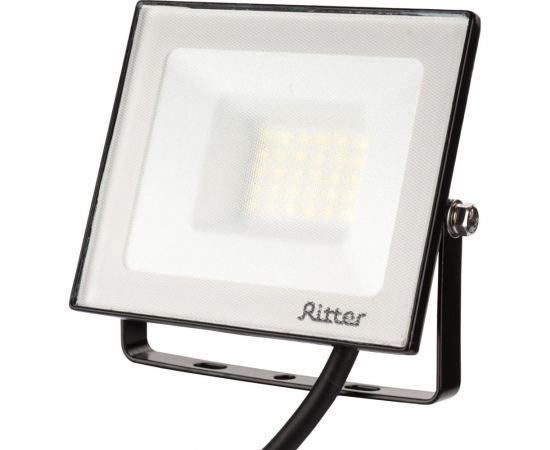 Светодиодный прожектор RITTER серия PROFI 230В 30 Вт 6500К 3000Лм IP65 черный 53407 9 – изображение 4