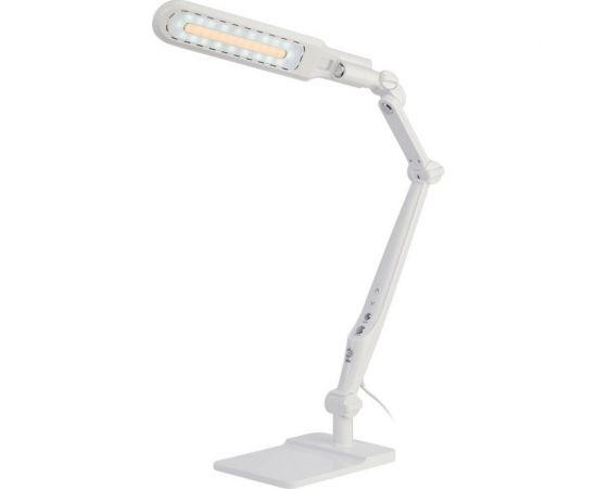 Настольный светодиодный светильник ЭРА NLED-497-12W-W на струбцине и с основанием, белый Б0052770 – изображение 5