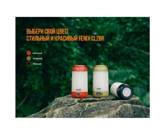 Фонарь Fenix CL26R зеленый 3543 – изображение 6
