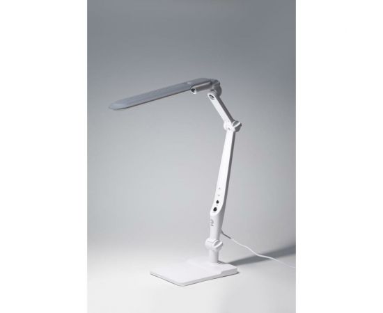 Настольный светодиодный светильник ЭРА NLED-497-12W-W на струбцине и с основанием, белый Б0052770 – изображение 7