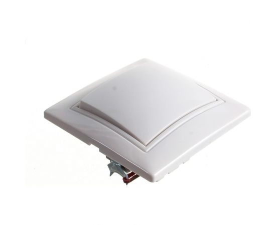 Выключатель Smartbuy 1-клавишный 10А белый Венера SBE-01w-10-SW1-0 