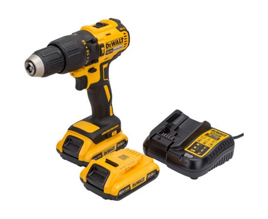 Аккумуляторная ударная дрель Dewalt DCD778D2T-QW 
