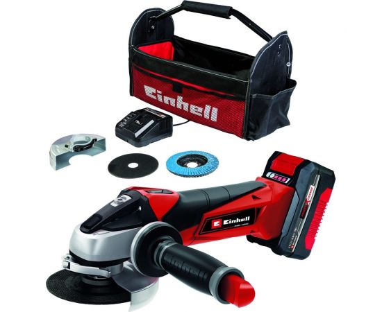 Угловая аккумуляторная шлифмашина Einhell PXC TE-AG 18/115 li 1x4.0ah 4431134 