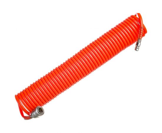 Шланг пневматический спиральный 10 м, 6х10 мм, полиуретан Gigant G-PS65810 