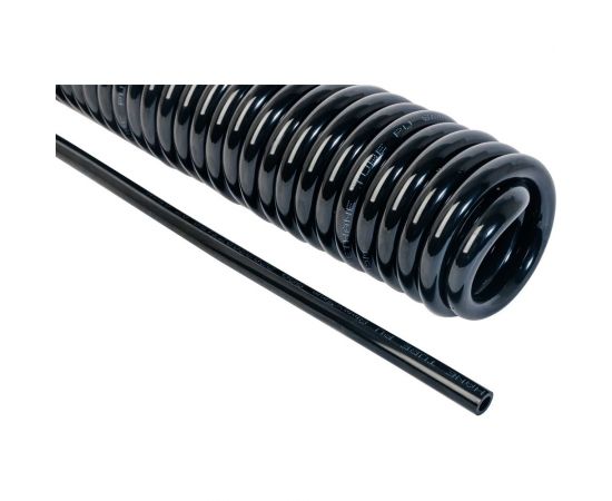 Шланг спиральный пневматический профи 8x5 мм, 2 м (цвет черный) NBPT 57810 – изображение 2