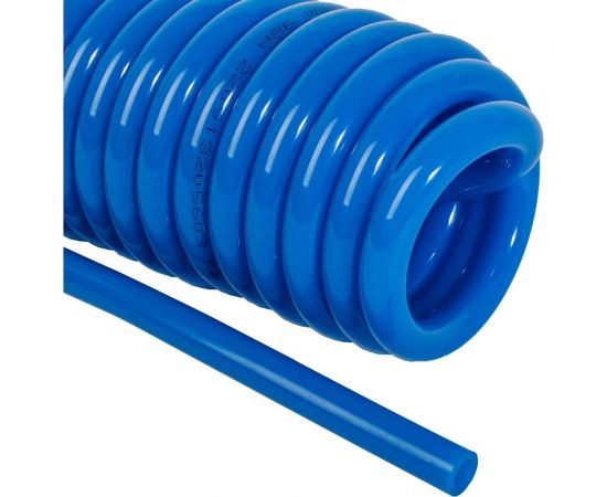 Шланг спиральный пневматический профи 12x8 мм, 6 м (цвет синий) NBPT 57773 – изображение 2