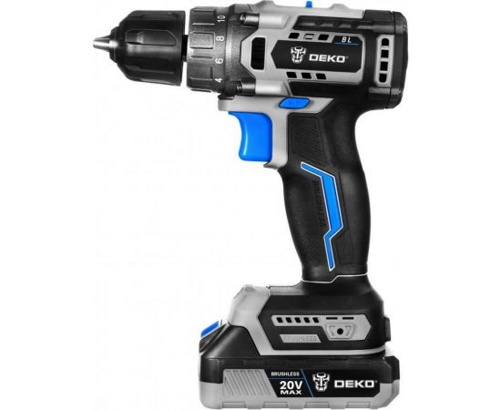 Аккумуляторная бесщеточная дрель-шуруповерт DEKO Sharker 20V 063-4037 – изображение 2
