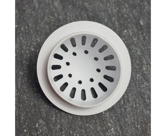Ситечко-пробка для ванн, раковин Профитт диаметром 40 мм, белый 1649137 – изображение 2