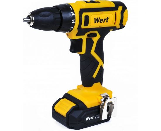Аккумуляторная дрель WERT CD 12-2TLi W2201.017.01 199184 – изображение 2