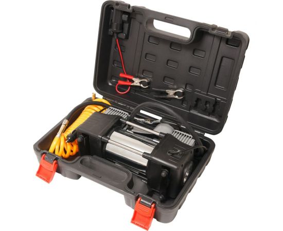 Автомобильный компрессор Forsage поршневой, двухцилиндровый F-98 – изображение 2