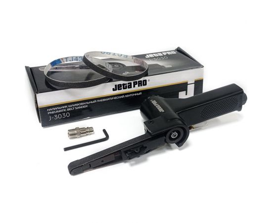 Пневматический шлифовальный ленточный напильник Jeta PRO лента 10x330 мм J-3030 – изображение 4