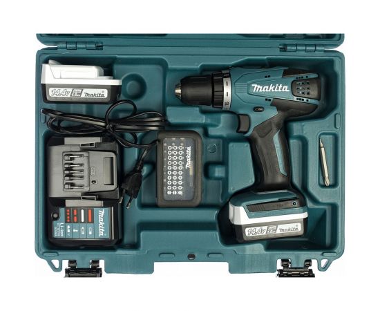 Аккумуляторная дрель-шуруповерт Makita DF347DWEX8 – изображение 4