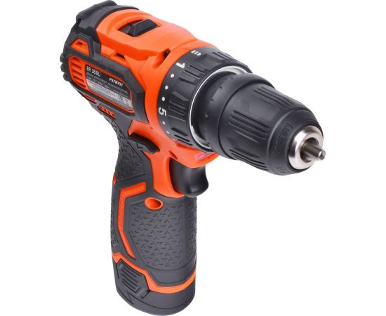 Аккумуляторная дрель-шуруповерт Patriot BR 369Li, две АКБ Li-Ion, 12В, 2,0 Ач, 35Нм, 180201369 – изображение 4