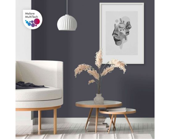 Краска MALARE для металлических заборов, матовый, графитово-серый (темный), 20 кг 2013931903003 – изображение 4