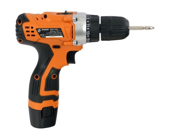 Аккумуляторная дрель-шуруповерт Энкор ДША-12ЛБ 50032 – изображение 5