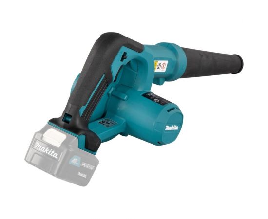 Аккумуляторная воздуходувка Makita CXT 12 В, 2.6 куб.м/мин, 75 м/с, короткий патрубок UB100DZ – изображение 5