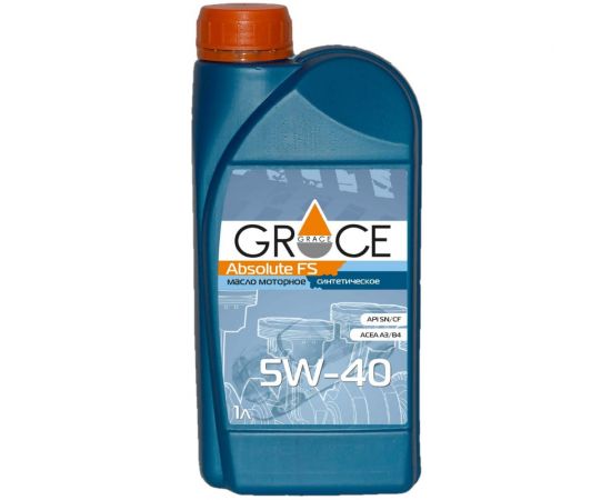 Синтетическое моторное масло GRACE LUBRICANTS Absolute FS 5w-40 