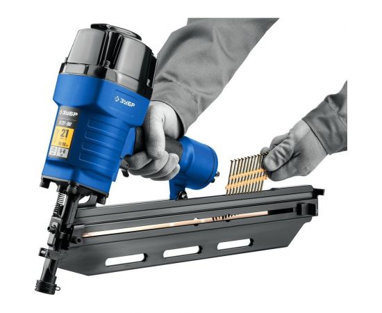 Пневматический нейлер для гвоздей ЗУБР П21-90 31931 – изображение 6