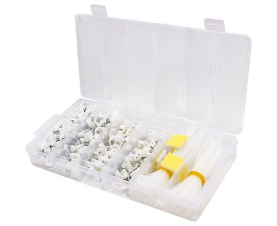 Набор инструментов ISMA 1/4"", 6-гр., 5-13 мм, шарнирно-губцевый, биты, молоток, рулетка, уровень, клеевой пистолет, расходник, 1372 предмета ISMA-513722(50791) – изображение 7