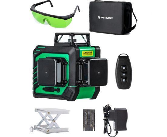 Лазерный уровень INSTRUMAX GREENLINER 3-360 SET IM0149 