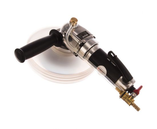 Угловая пневмошлифмашина с подачей воды Byemax BM-618W 