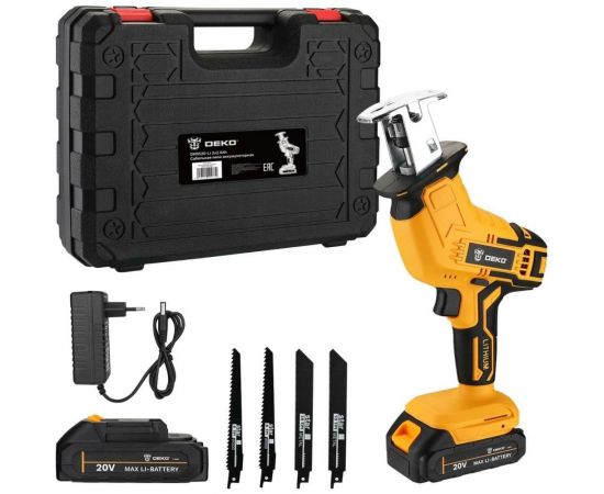 Аккумуляторная сабельная пила DEKO DKRS20-Li 063-4311 