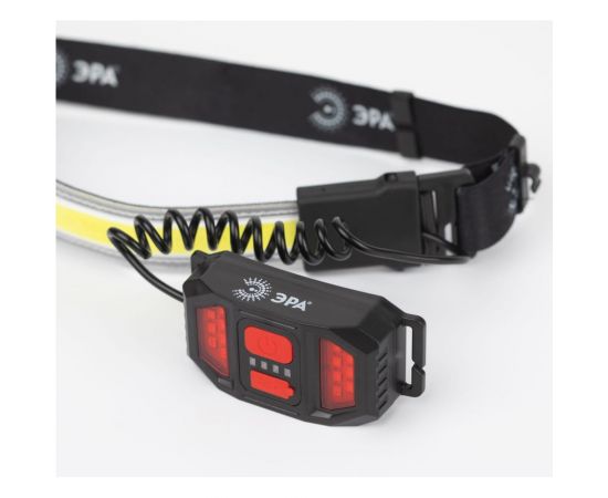 Налобный светодиодный аккумуляторный фонарь ЭРА GA-807 Кибер 5Вт COB 3 режима miscro USB Б0054033 – изображение 11