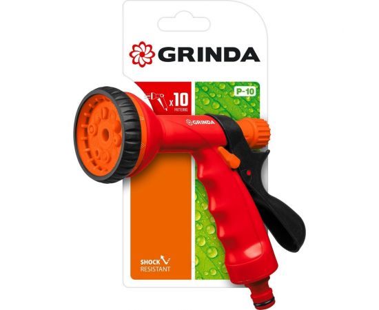 Поливочный пистолет Grinda P-10, 10 режимов 8-427373_z01 – изображение 2