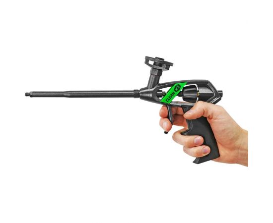 Усиленный пистолет для монтажной пены Fomeron тефлоновое покрытие иглы и кольца-адаптера clean хт 590008 – изображение 2