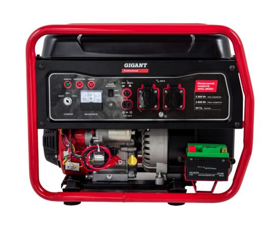 Инверторный генератор Gigant Professional GPIGL-3800EO – изображение 2