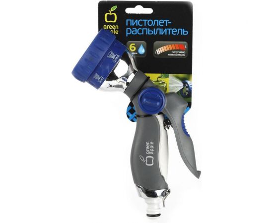 Пистолет-распылитель GREEN APPLE 6 режимов Б0003090 – изображение 2
