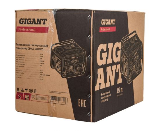 Инверторный генератор Gigant Professional GPIGL-3800EO – изображение 25