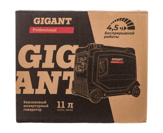 Инверторный генератор Gigant Professional GPIGL-3800E – изображение 27